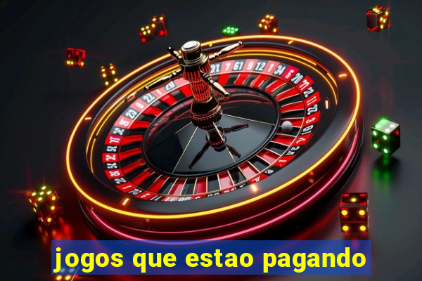 jogos que estao pagando