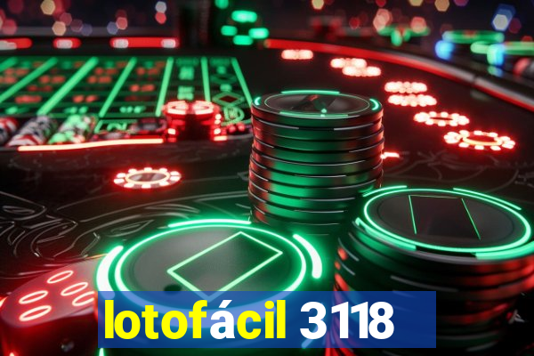 lotofácil 3118