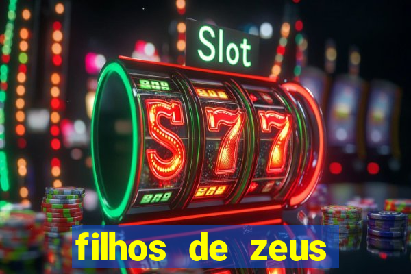 filhos de zeus mitologia grega