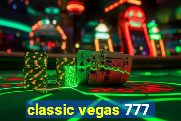 classic vegas 777