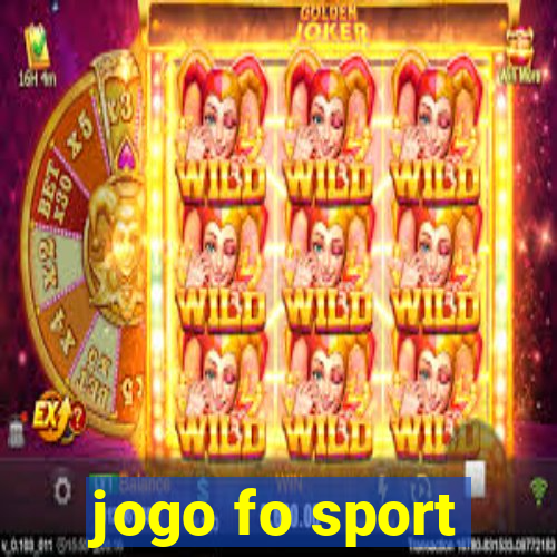 jogo fo sport