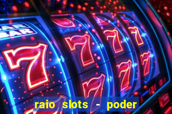 raio slots - poder de zéus