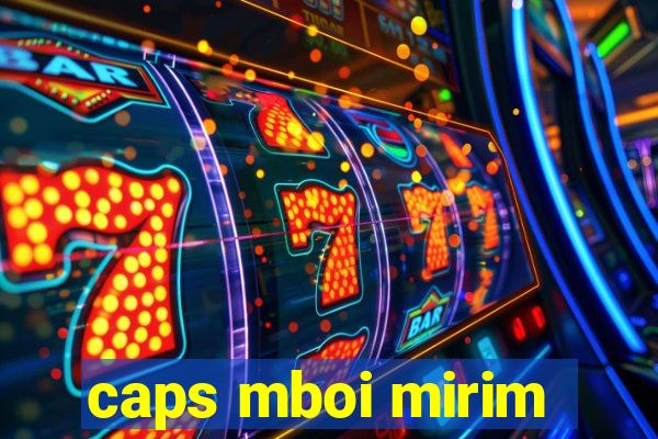 caps mboi mirim