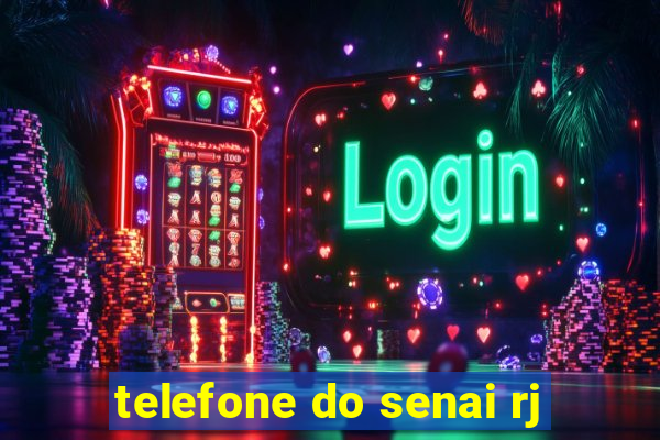 telefone do senai rj