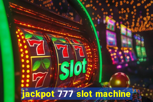 jackpot 777 slot machine