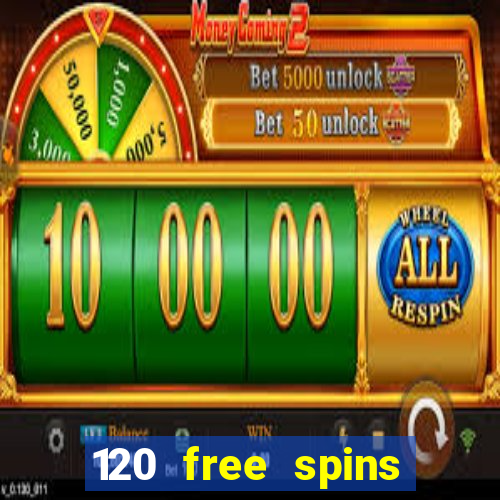 120 free spins online casino real money