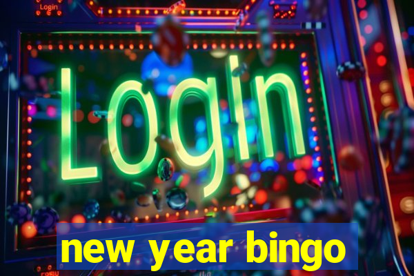 new year bingo