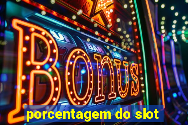 porcentagem do slot