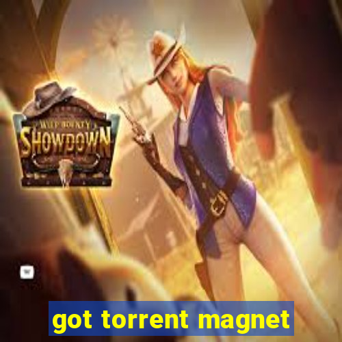 got torrent magnet