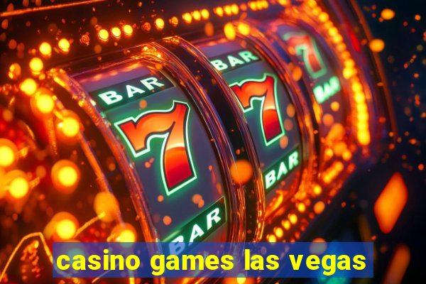 casino games las vegas