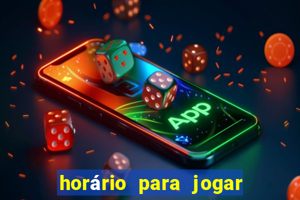 horário para jogar fortune rabbit