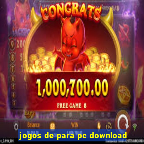 jogos de para pc download