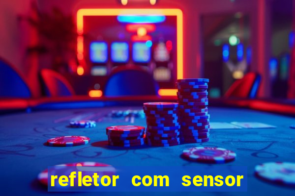 refletor com sensor noturno como instalar