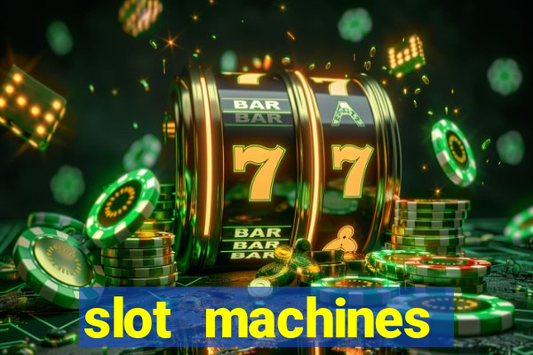 slot machines online gambling