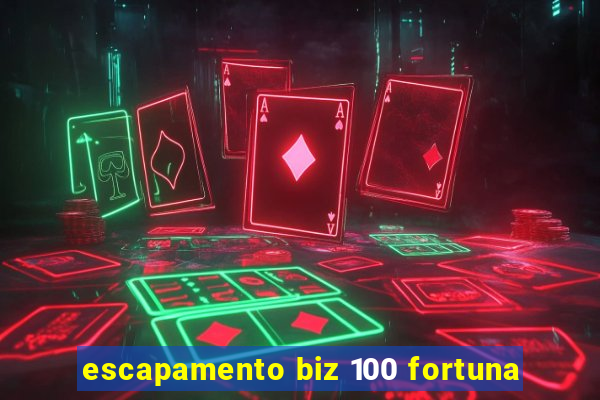 escapamento biz 100 fortuna