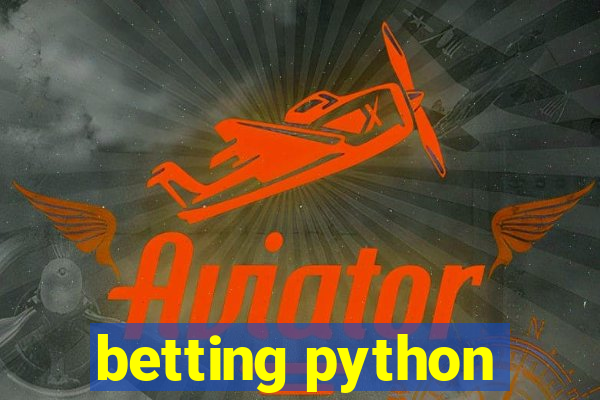 betting python