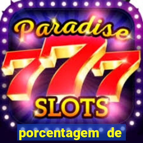 porcentagem de jogos slot