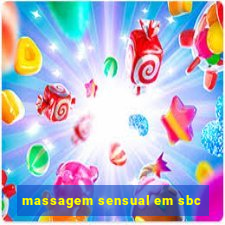 massagem sensual em sbc