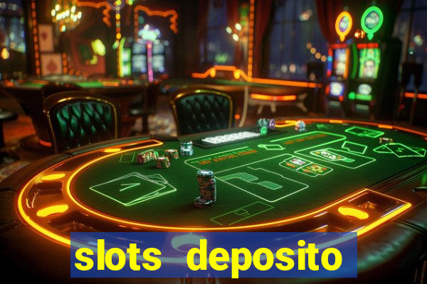 slots deposito minimo 1 real