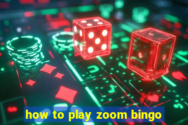 how to play zoom bingo