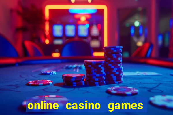 online casino games for real cash