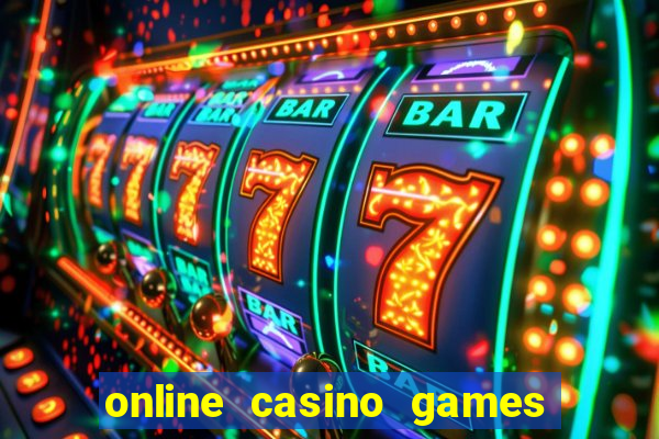 online casino games for real cash