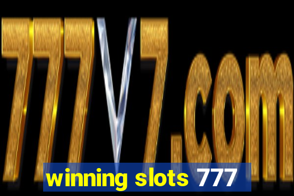 winning slots 777