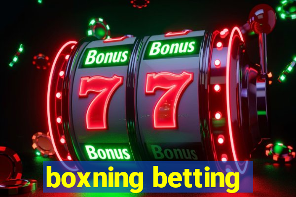 boxning betting