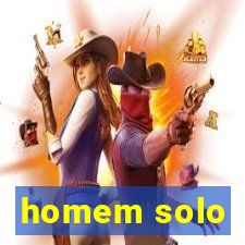 homem solo