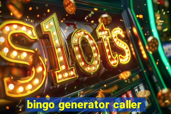 bingo generator caller