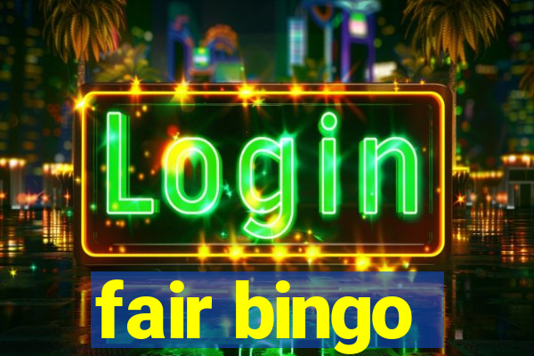 fair bingo