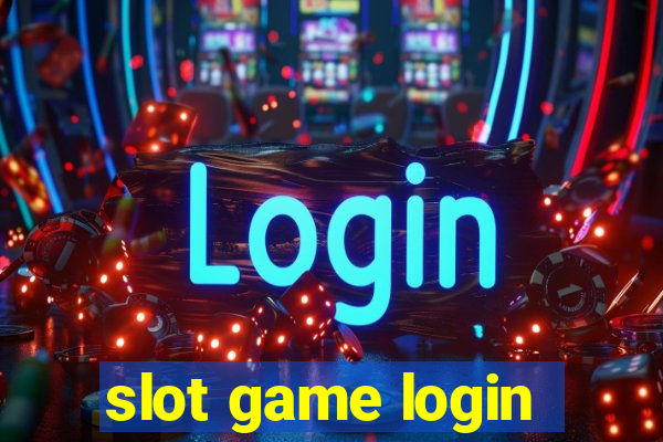 slot game login