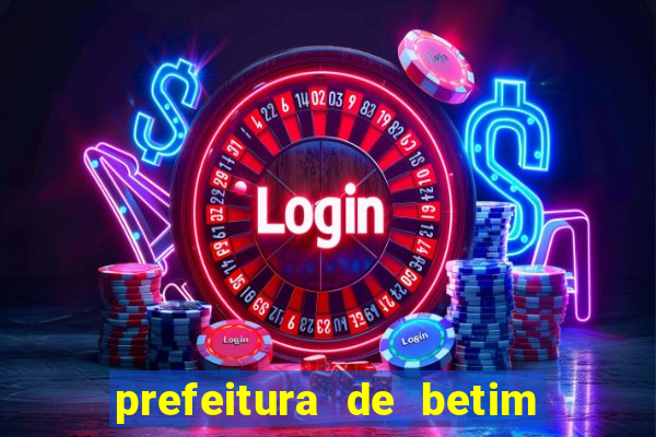 prefeitura de betim contracheque online