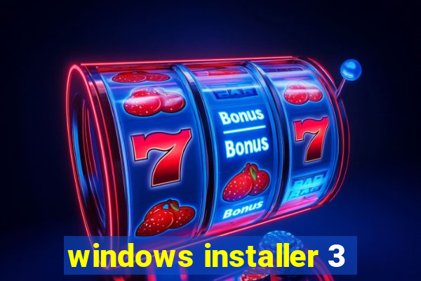 windows installer 3