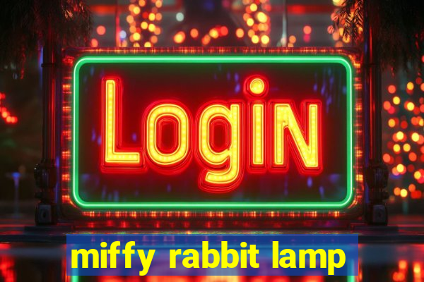 miffy rabbit lamp