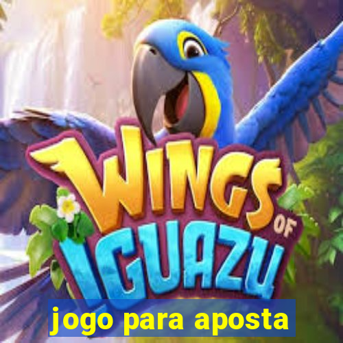 jogo para aposta