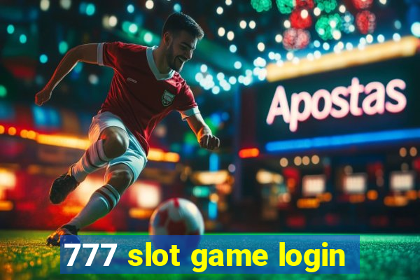 777 slot game login