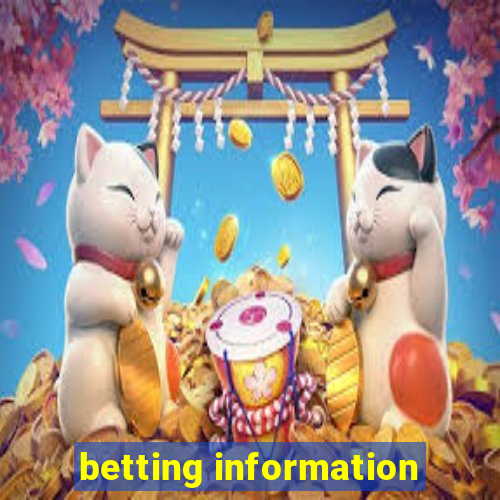 betting information