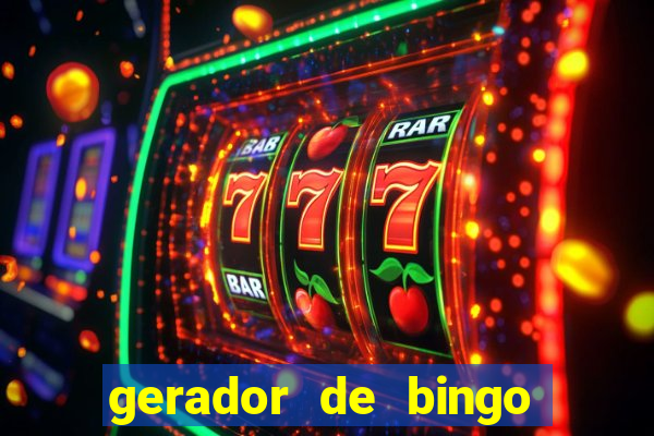 gerador de bingo de palavras