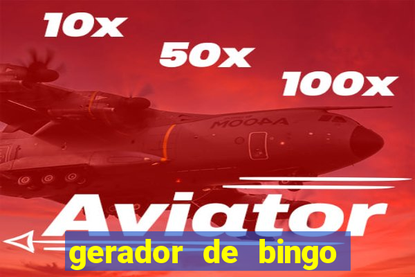 gerador de bingo de palavras