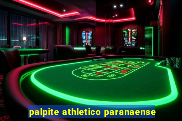 palpite athletico paranaense