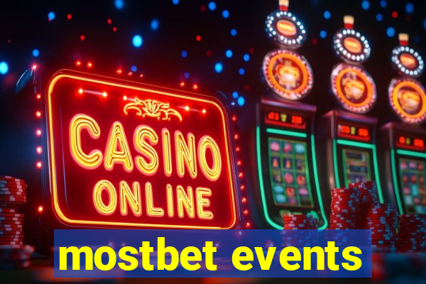 mostbet events