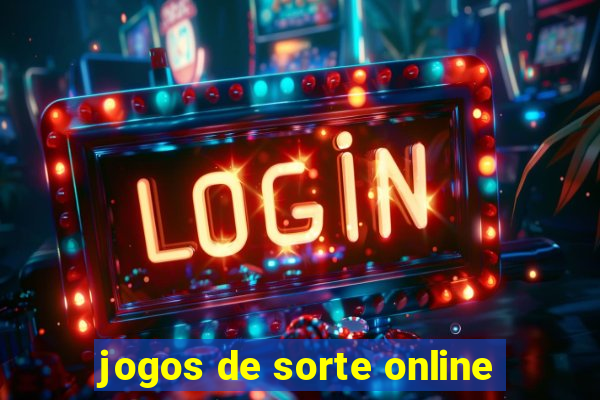 jogos de sorte online