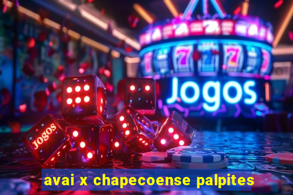 avai x chapecoense palpites