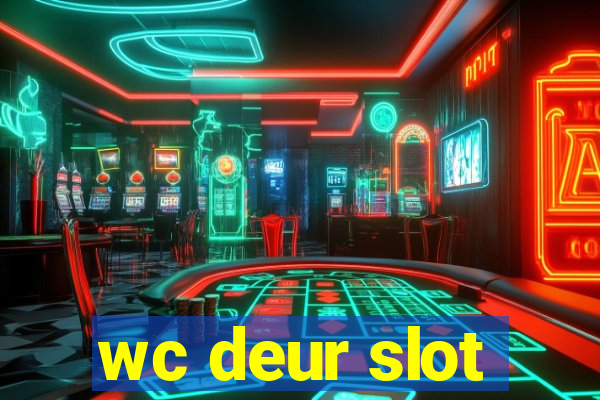 wc deur slot