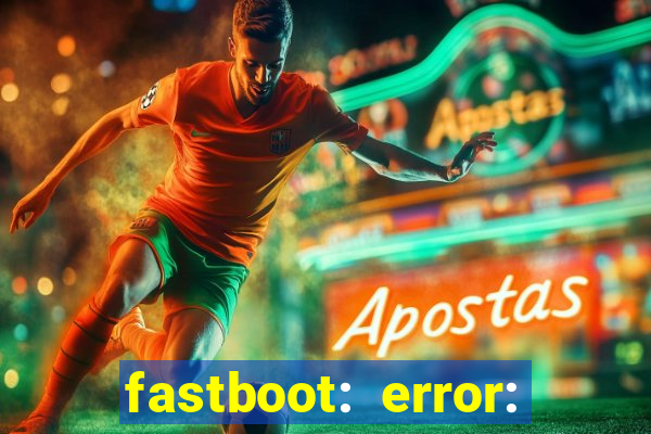 fastboot: error: failed to identify current slot