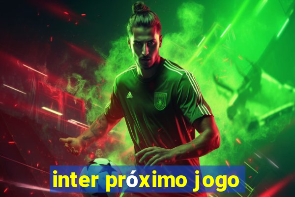 inter próximo jogo