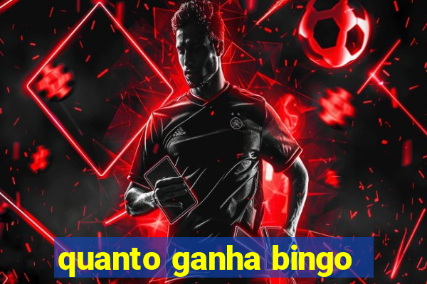 quanto ganha bingo