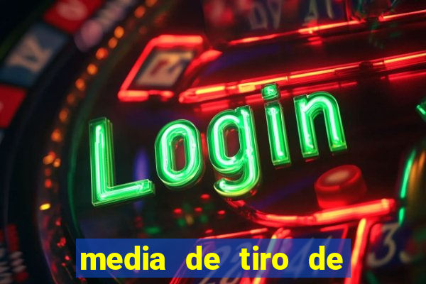 media de tiro de meta por jogo