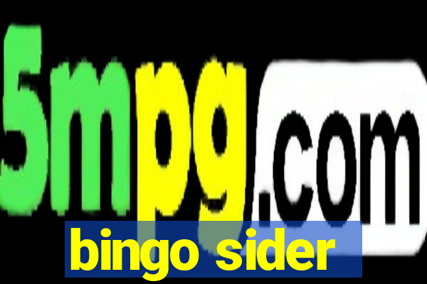 bingo sider